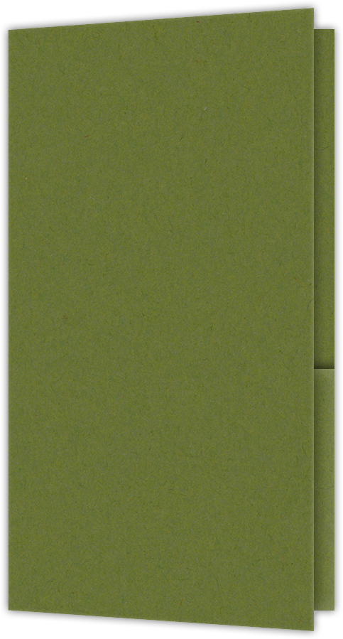 Jellybean Green Vellum 100lb 3 3/8 x 6 One Pocket Key Card Holders with 2 1/2 Inch Pocket