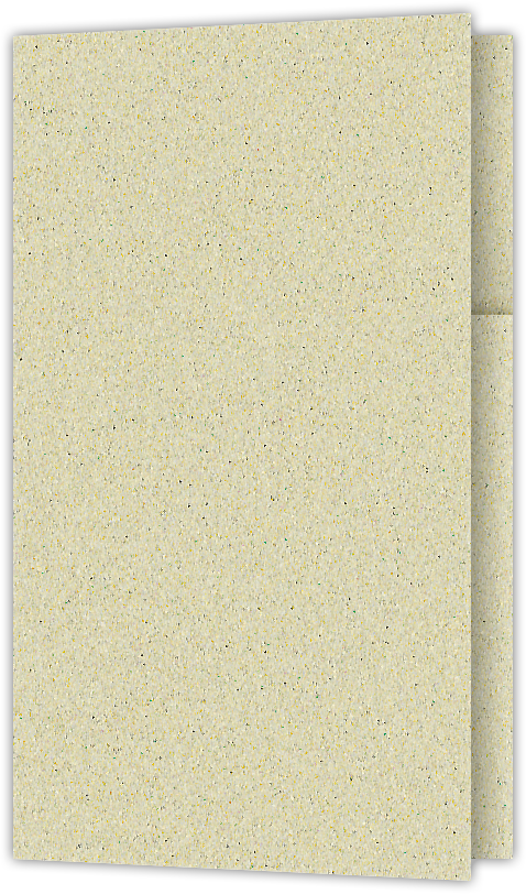 Thyme Fiber 80lb 2 3/4 x 4 1/2 One Curved Pocket Key Card Holders with 3 Inch Pocket