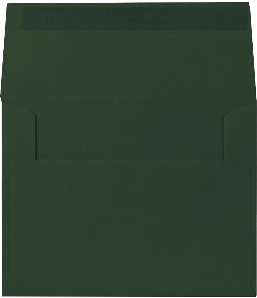 Dark Green 28lb A2 Invitation Envelopes (4 3/8 x 5 3/4)