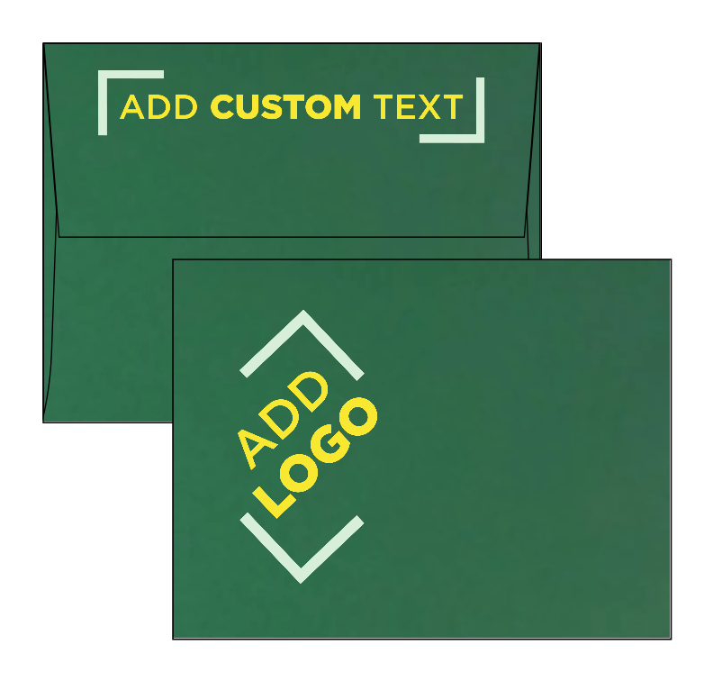 Dark Green 28lb A2 Invitation Envelopes (4 3/8 x 5 3/4)