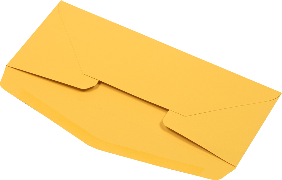 Sunflower Yellow 32lb #10 Regular Envelopes (4 1/8 x 9 1/2)