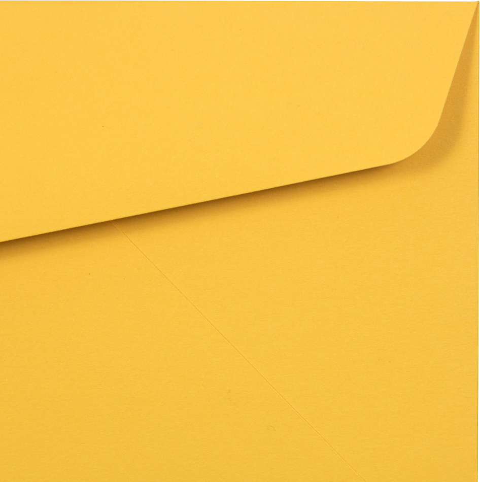 Sunflower Yellow 32lb #10 Regular Envelopes (4 1/8 x 9 1/2)