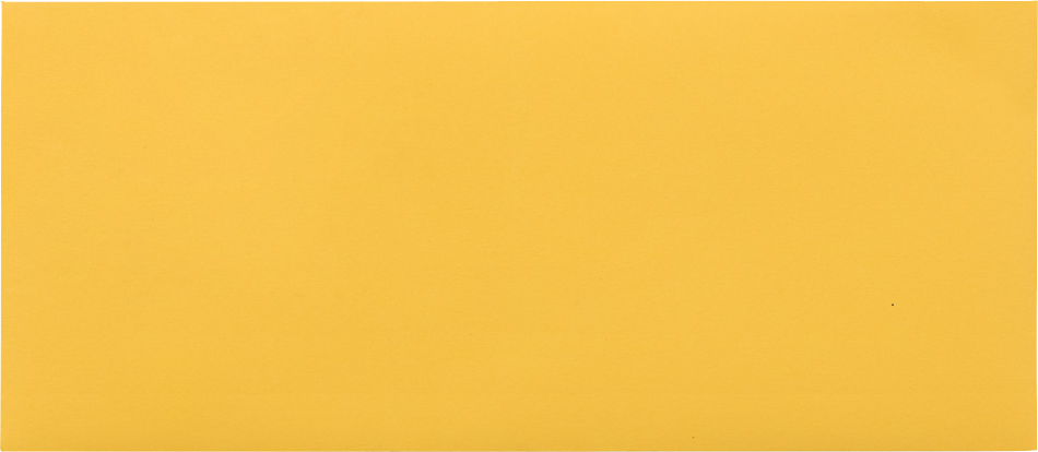Sunflower Yellow 32lb #10 Regular Envelopes (4 1/8 x 9 1/2)
