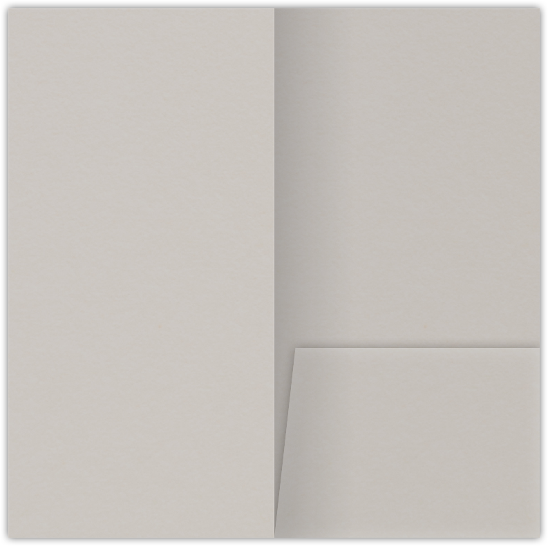 Natural Smooth 80lb 3 1/2 x 7 One Pocket Key Card Holders with 2 1/2 Inch Pocket