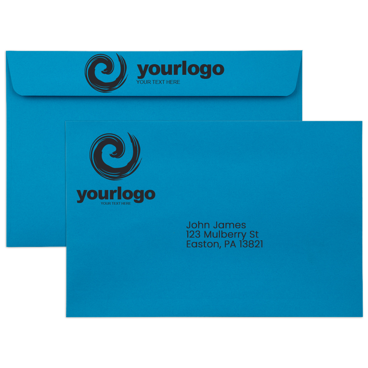 Pool Blue 24lb 6 x 9 Booklet Envelopes