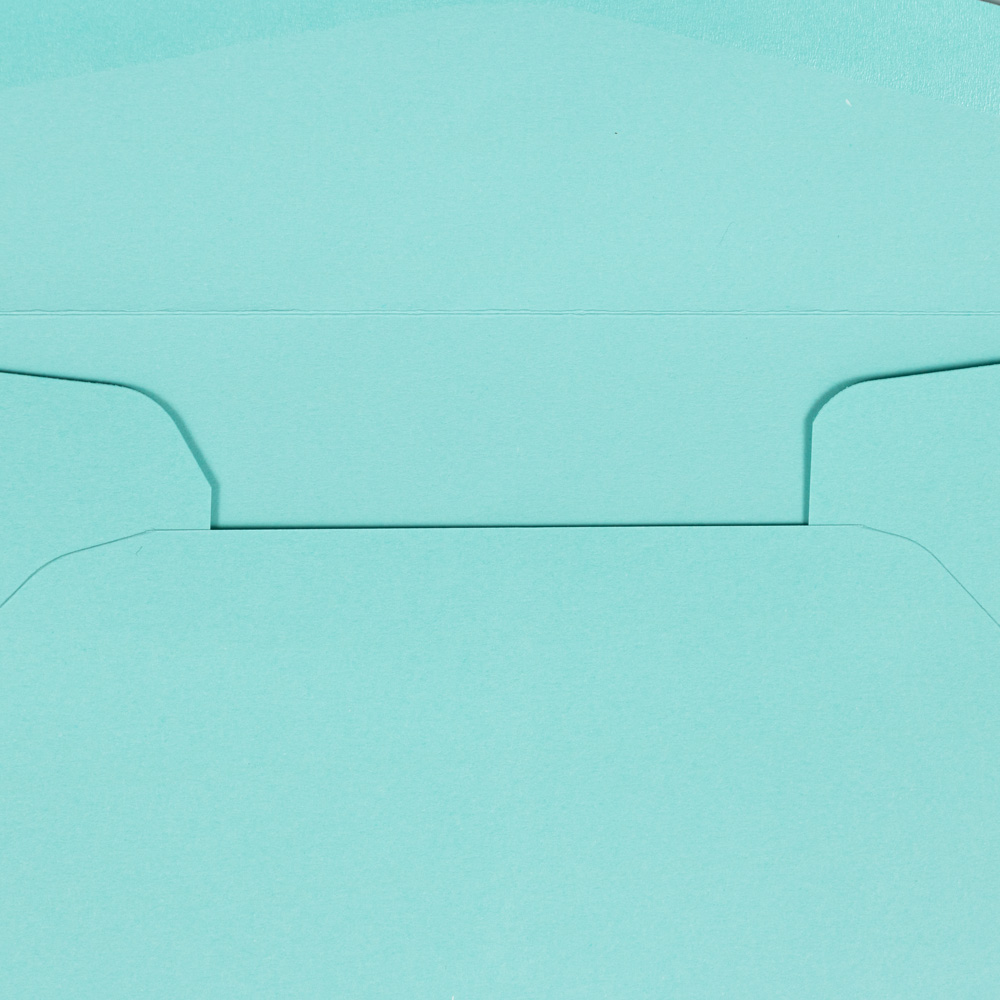 Seafoam Aqua Blue 32lb #10 Regular Envelopes (4 1/8 x 9 1/2)