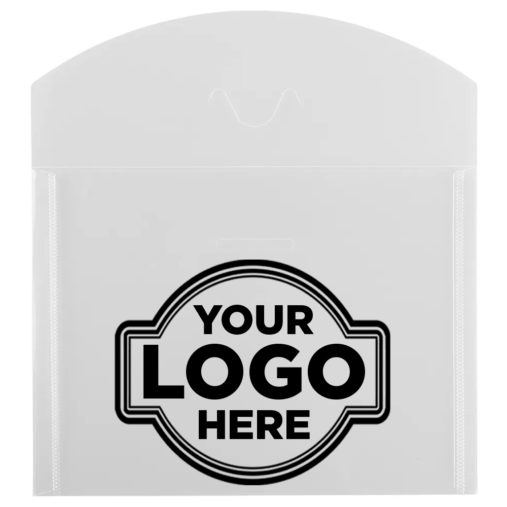 Clear 5 1/2 x 7 3/8 Booklet Plastic Envelopes with Tuck Flap