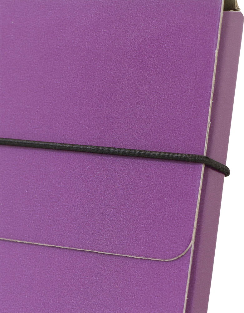 Purple 9 1/4 x 12 1/2 x 1/2 Thin Elastic Portfolios