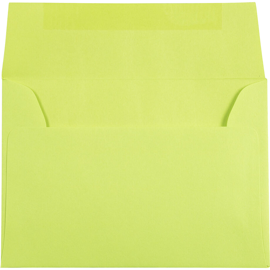 Wasabi Lime Green 24lb A1 Invitation Envelopes (3 5/8 x 5 1/8)