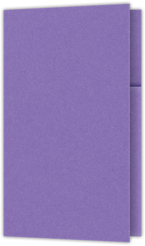 Grape Jelly Vellum 100lb 2 3/4 x 4 1/2 One Curved Pocket Key Card Holders with 3 Inch Pocket