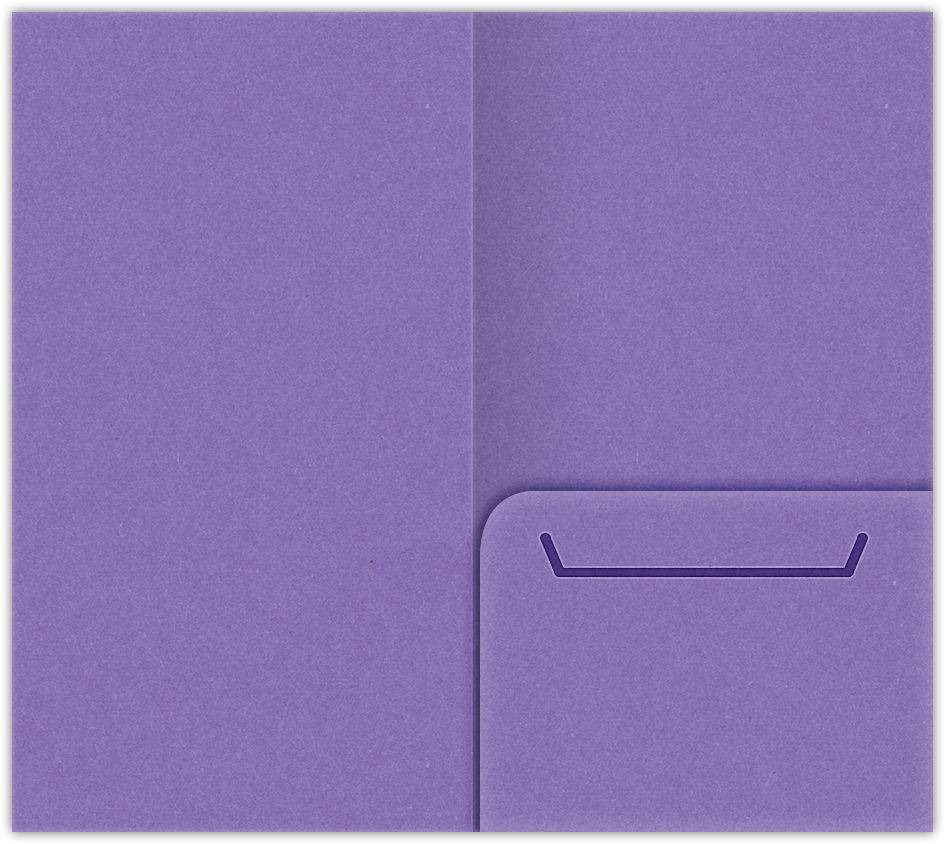 Grape Jelly Vellum 100lb 3 3/8 x 6 One Pocket Key Card Holders with 2 1/2 Inch Pocket