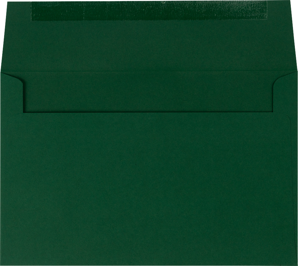Dark Green 28lb A9 Invitation Envelopes (5 3/4 x 8 3/4)