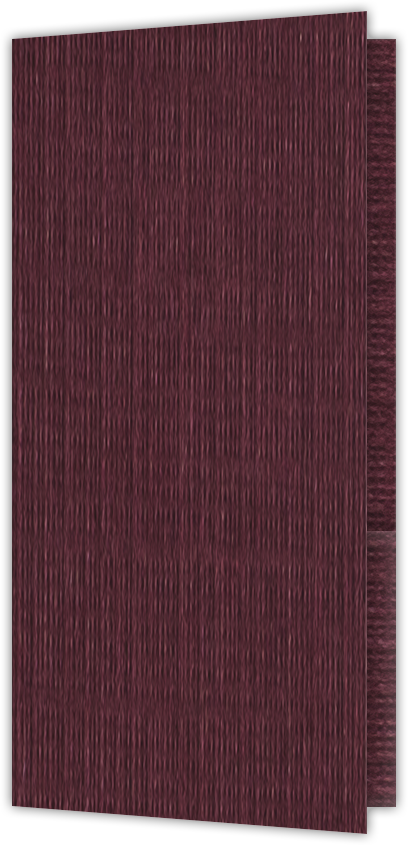 Burgundy Linen 100lb 3 1/2 x 7 One Pocket Key Card Holders with 2 1/2 Inch Pocket