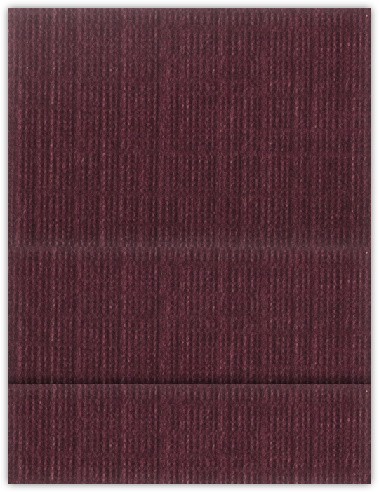 Burgundy Linen 100lb 5 1/8 x 3 3/8 One Pocket Landscape Photo Holders with 1 3/8 Inch Pocket
