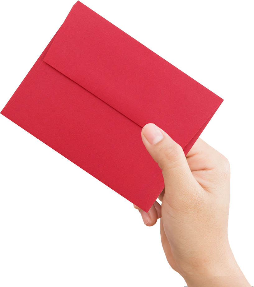Red 24lb A2 Invitation Envelopes (4 3/8 x 5 3/4)