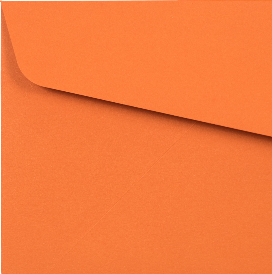 Mandarin Orange 32lb #10 Regular Envelopes (4 1/8 x 9 1/2)