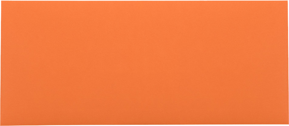 Mandarin Orange 32lb #10 Regular Envelopes (4 1/8 x 9 1/2)