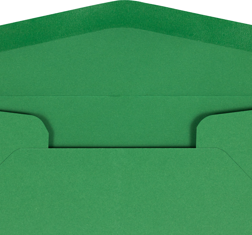 Holiday Green 32lb #10 Regular Envelopes (4 1/8 x 9 1/2)