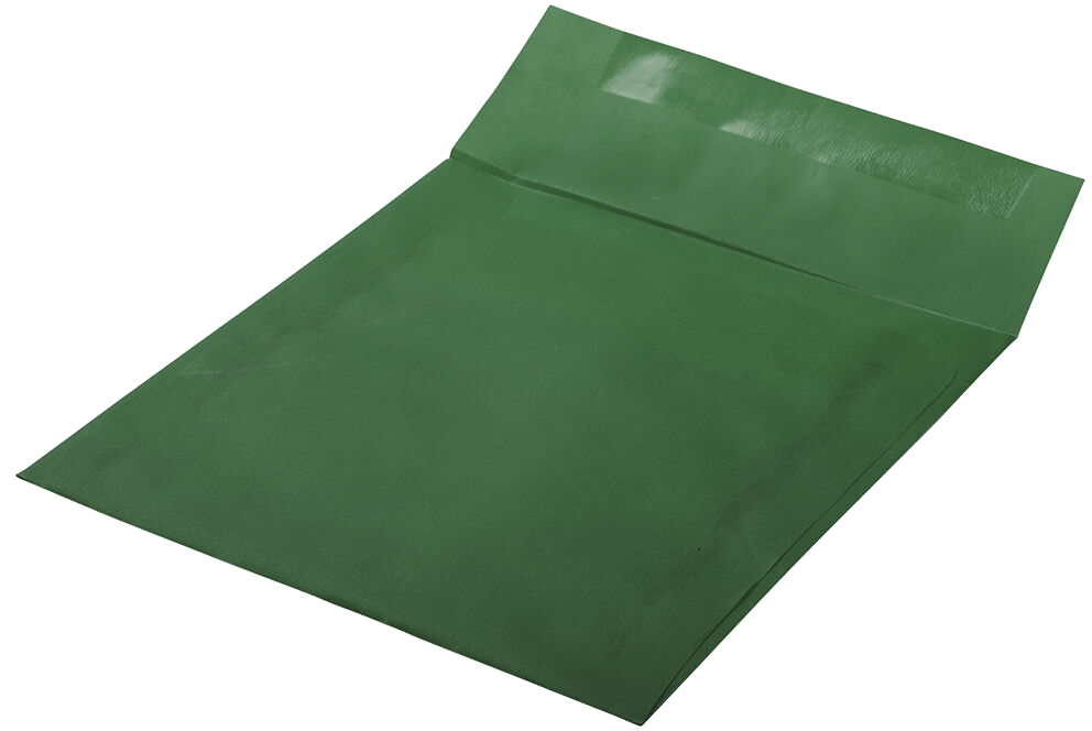 Racing Green Translucent 30lb 6 x 6 Square Envelopes