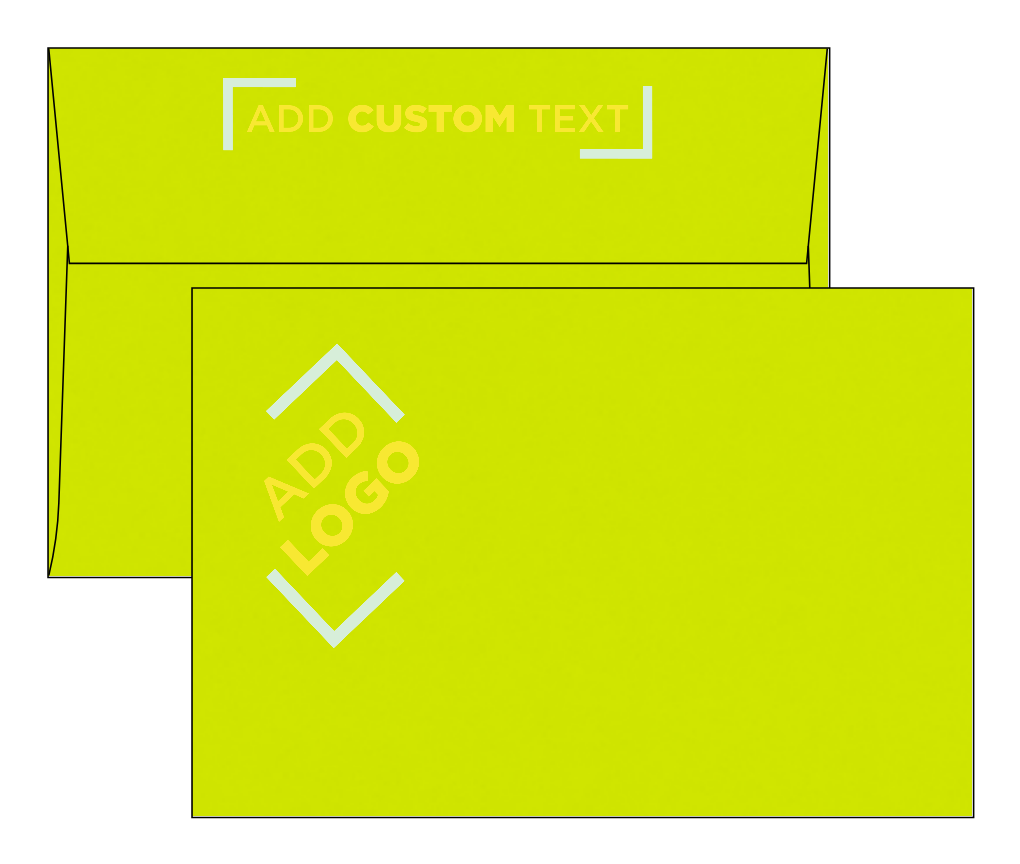 Wasabi Lime Green 32lb A8 Invitation Envelopes (5 1/2 x 8 1/8)