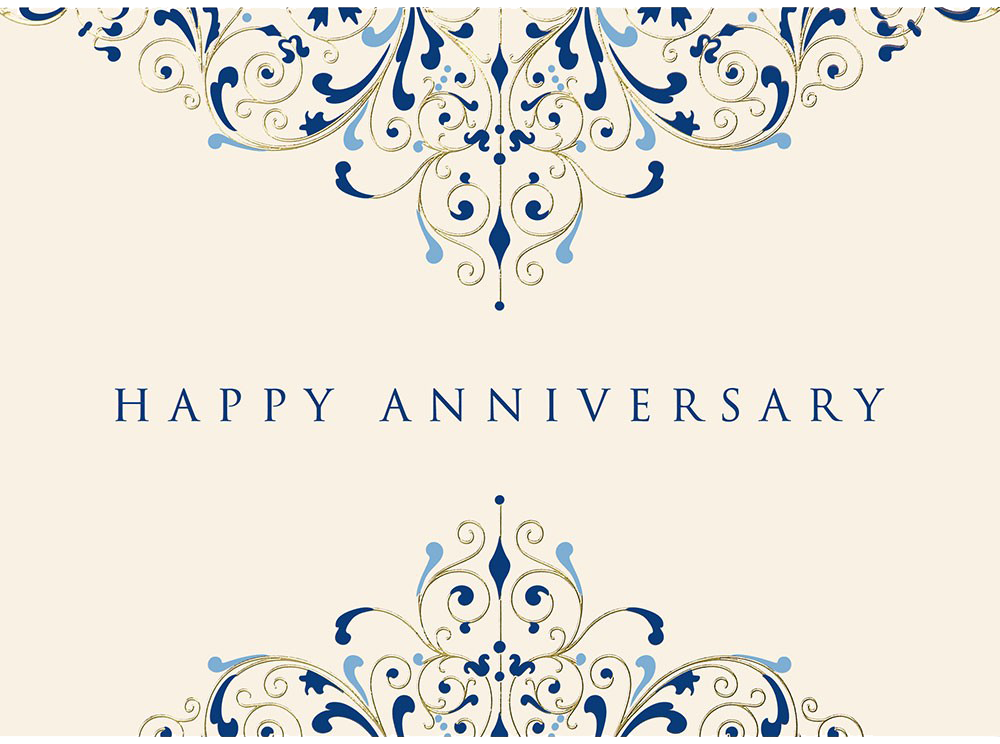 Flourish Cards Anniversary Cards - 25 Pack