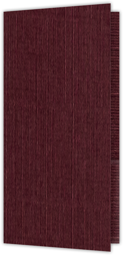Burgundy Linen 80lb 3 1/2 x 7 One Pocket Key Card Holders with 2 1/2 Inch Pocket