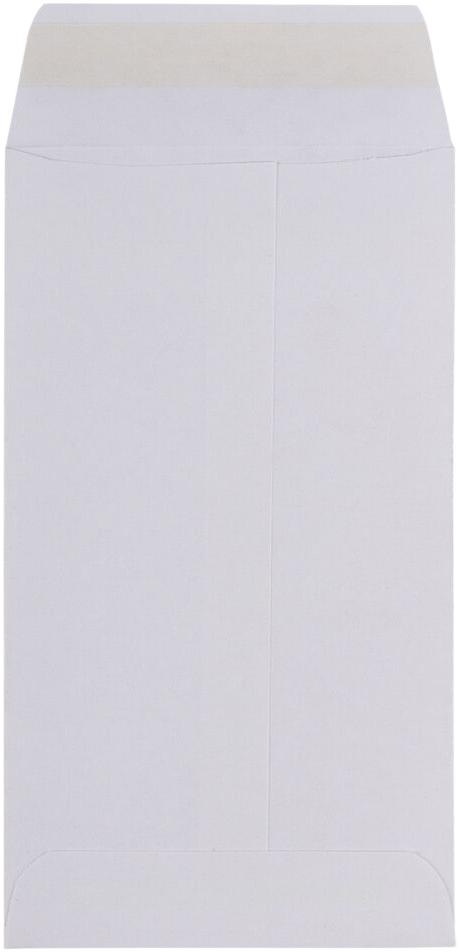 White 28lb #6 Coin Envelopes (3 3/8 x 6)