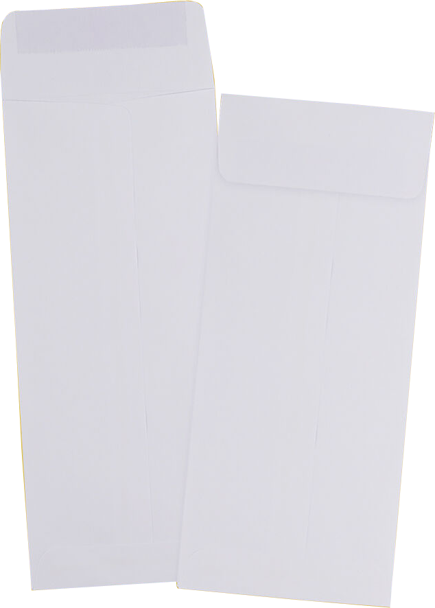 White 28lb #12 Open End Envelopes (4 3/4 x 11)