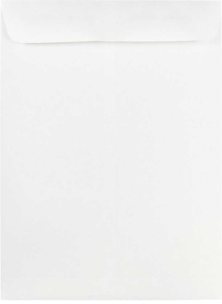 White 28lb 9 x 12 Open End Envelopes