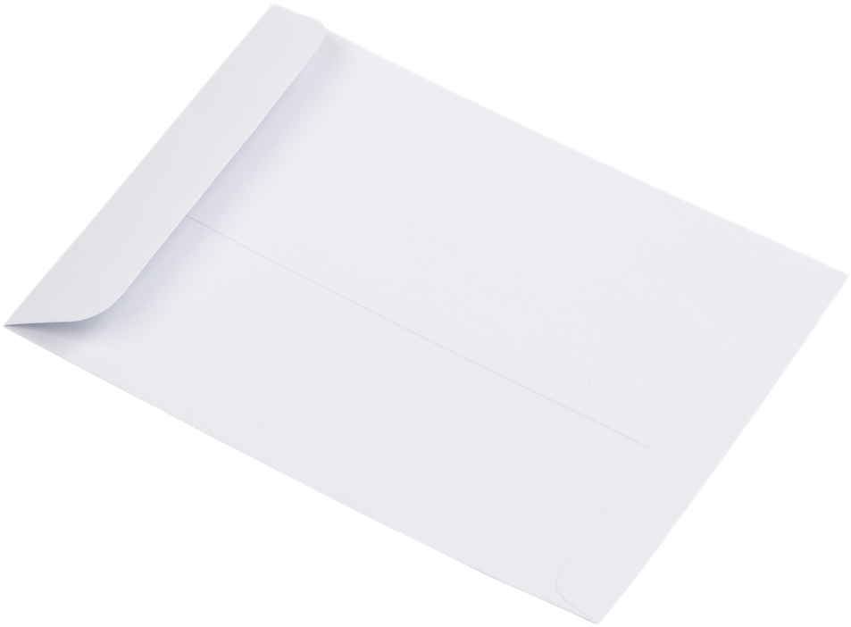 White 28lb 1 Scarf 4 5/8 x 6 3/4 Envelopes