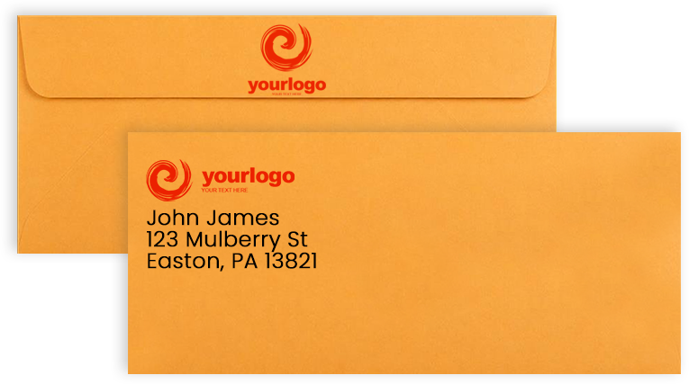 Brown Kraft 28lb #11 Regular Envelopes (4 1/2 x 10 3/8)
