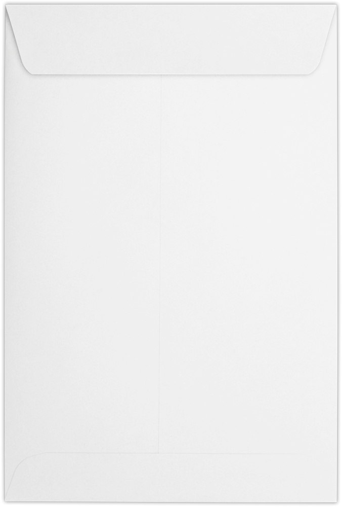 White Inkjet 32lb 6 x 9 Open End Envelopes with Peel & Seal
