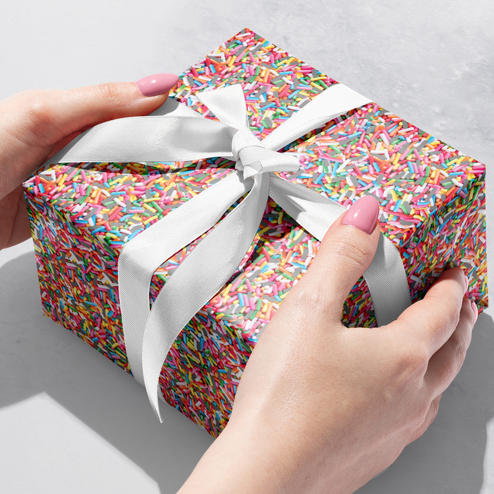 Sprinkles 24" x 208' Bulk Wrapping Paper (416 Sq Ft)