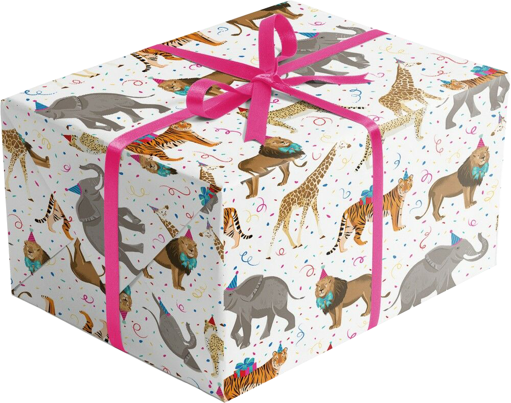 Go Wild 24" x 417' Bulk Wrapping Paper (834 Sq Ft)
