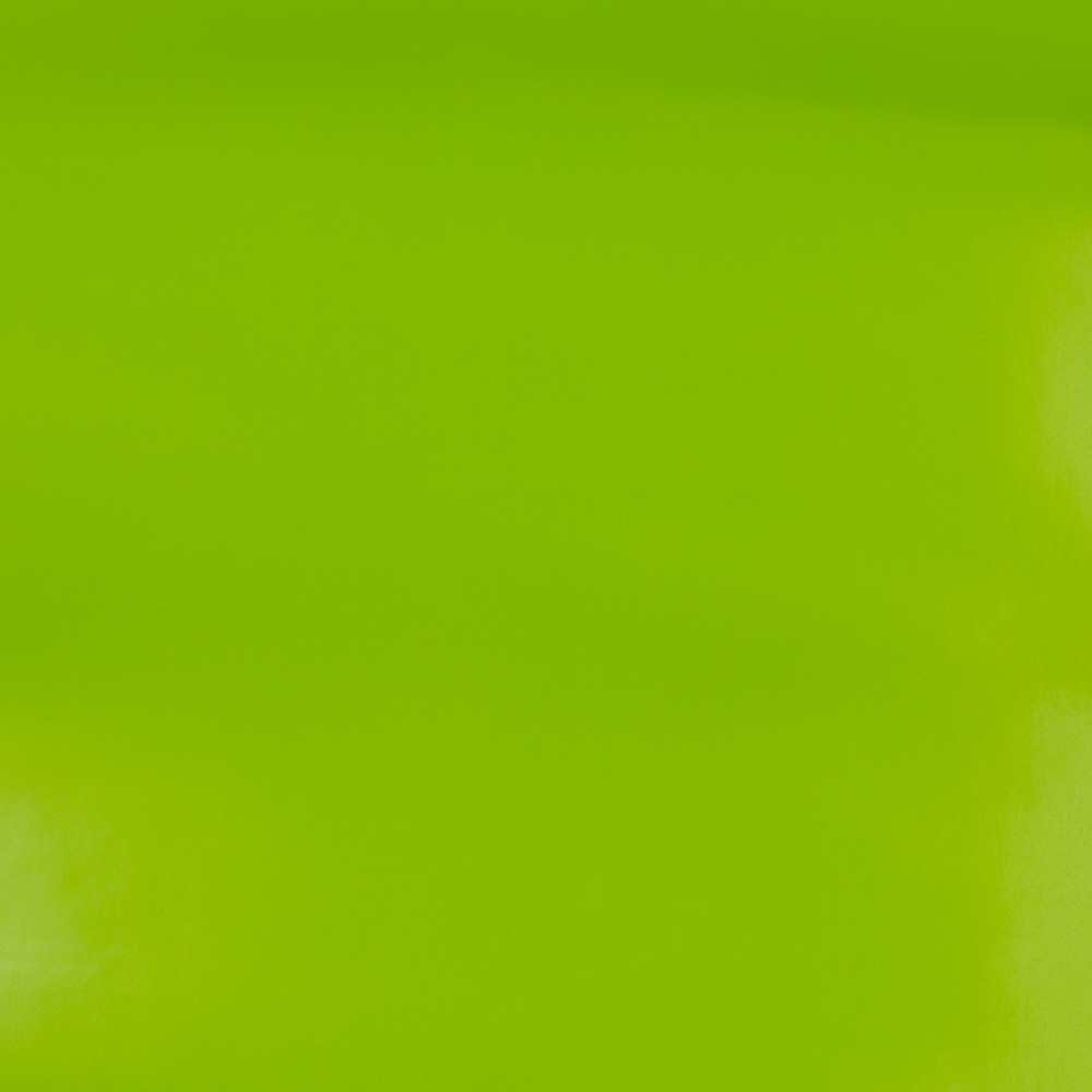 Lime Green Glossy Wrapping Paper - Short Mini Roll (26.3 Sq Ft)