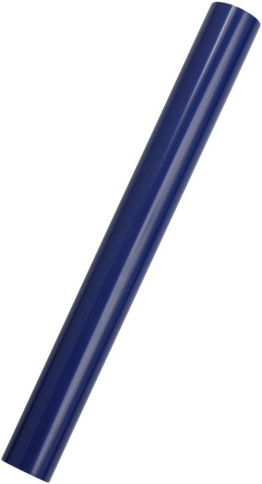 Dark Royal Blue Glossy Wrapping Paper - Short Mini Roll (26.3 Sq Ft)