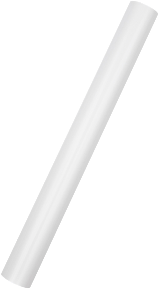 White Glossy Wrapping Paper - Short Mini Roll (26.3 Sq Ft)