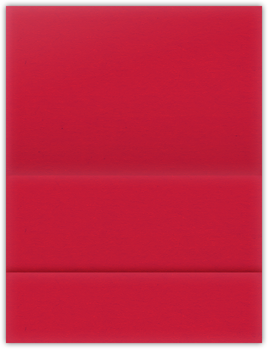 Wild Cherry Vellum 100lb 5 1/8 x 3 3/8 One Pocket Landscape Photo Holders with 1 3/8 Inch Pocket
