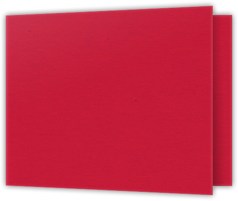 Wild Cherry Vellum 100lb 2 3/4 x 3 3/4 One Pocket Key Card Holders with 2 1/4 Inch Pocket