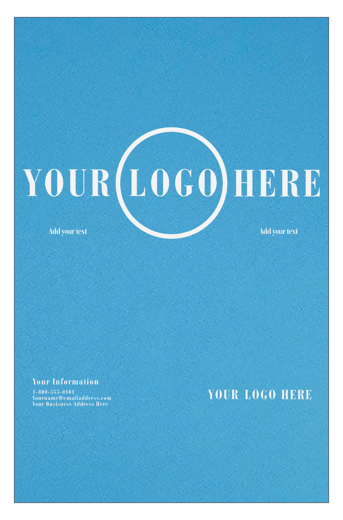 Blue 65lb 11 x 17 Cardstock