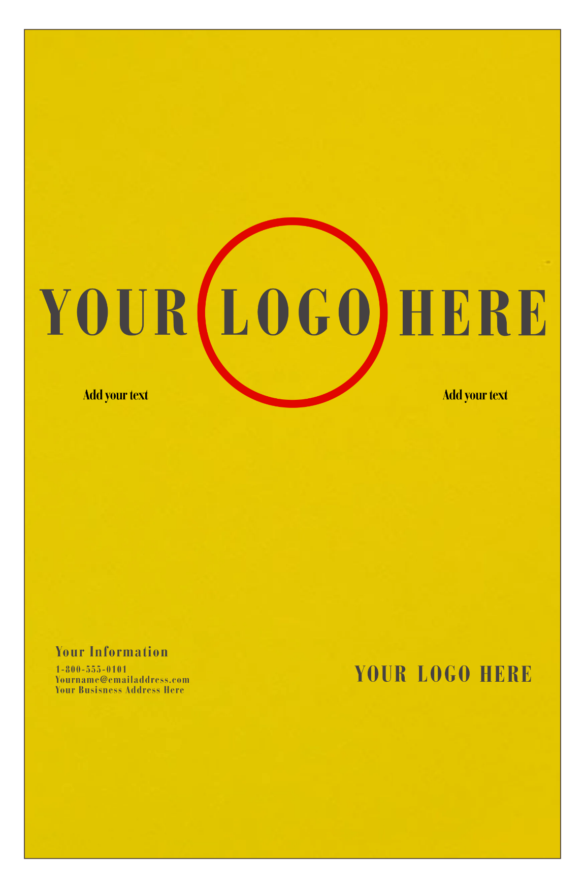 Yellow 65lb 11 x 17 Cardstock