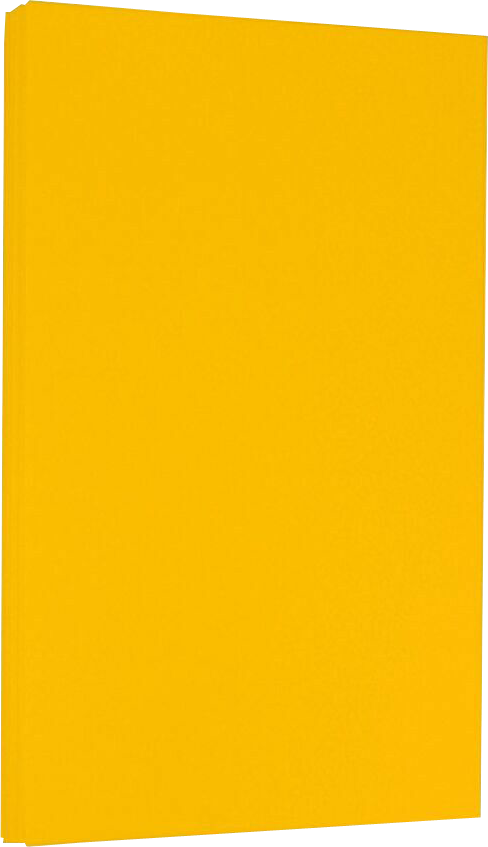 Sunflower Yellow 100lb 8 1/2 x 14 Cardstock