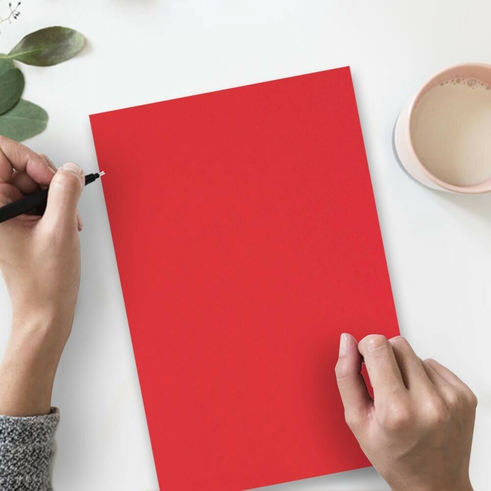 Ruby Red 65lb 8 1/2 x 14 Legal Cardstock