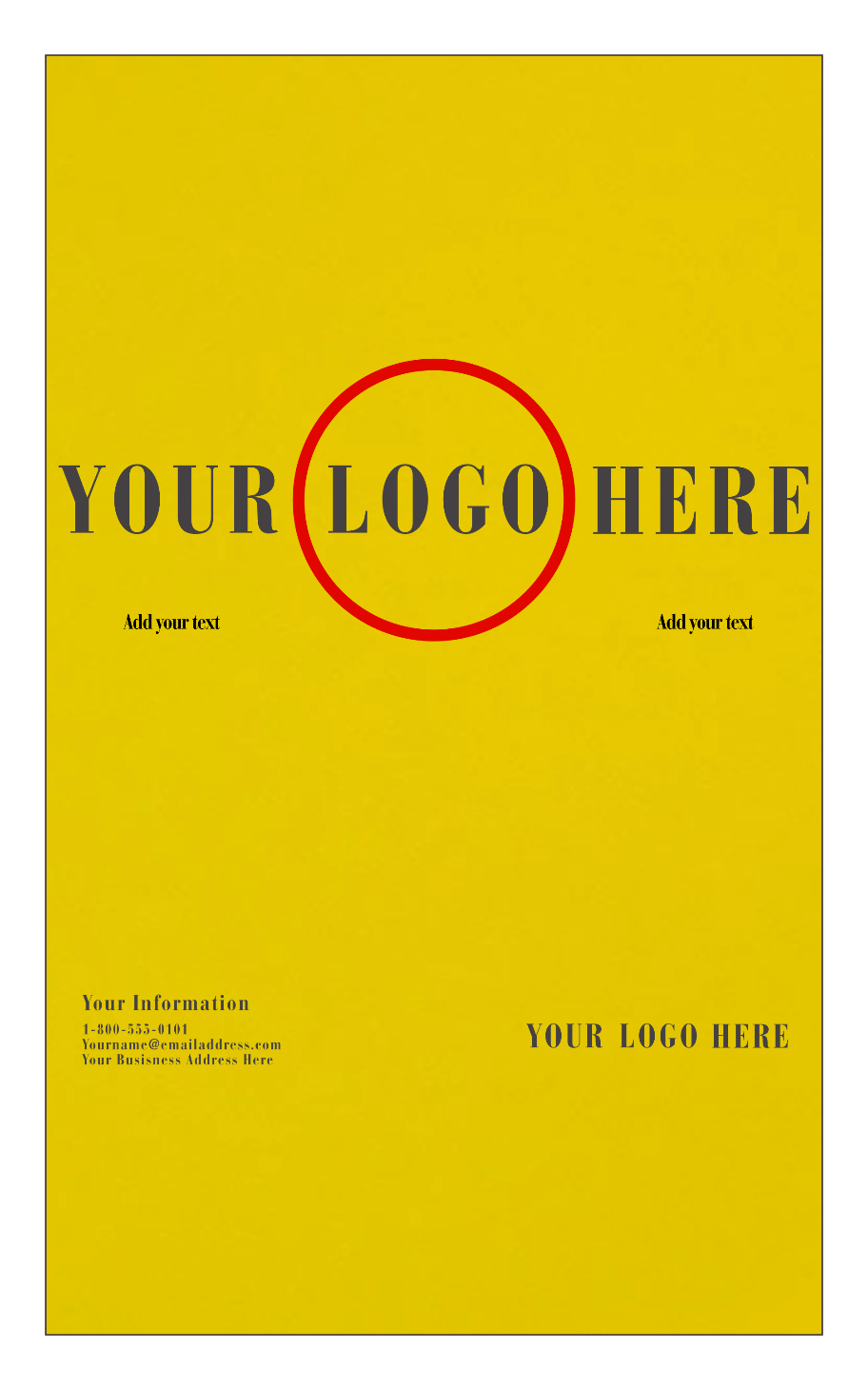 Yellow 65lb 8 1/2 x 14 Cardstock