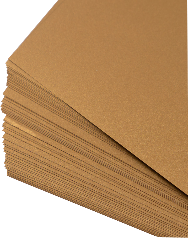 Gold Foil 24lb 8 1/2 x 11 Paper