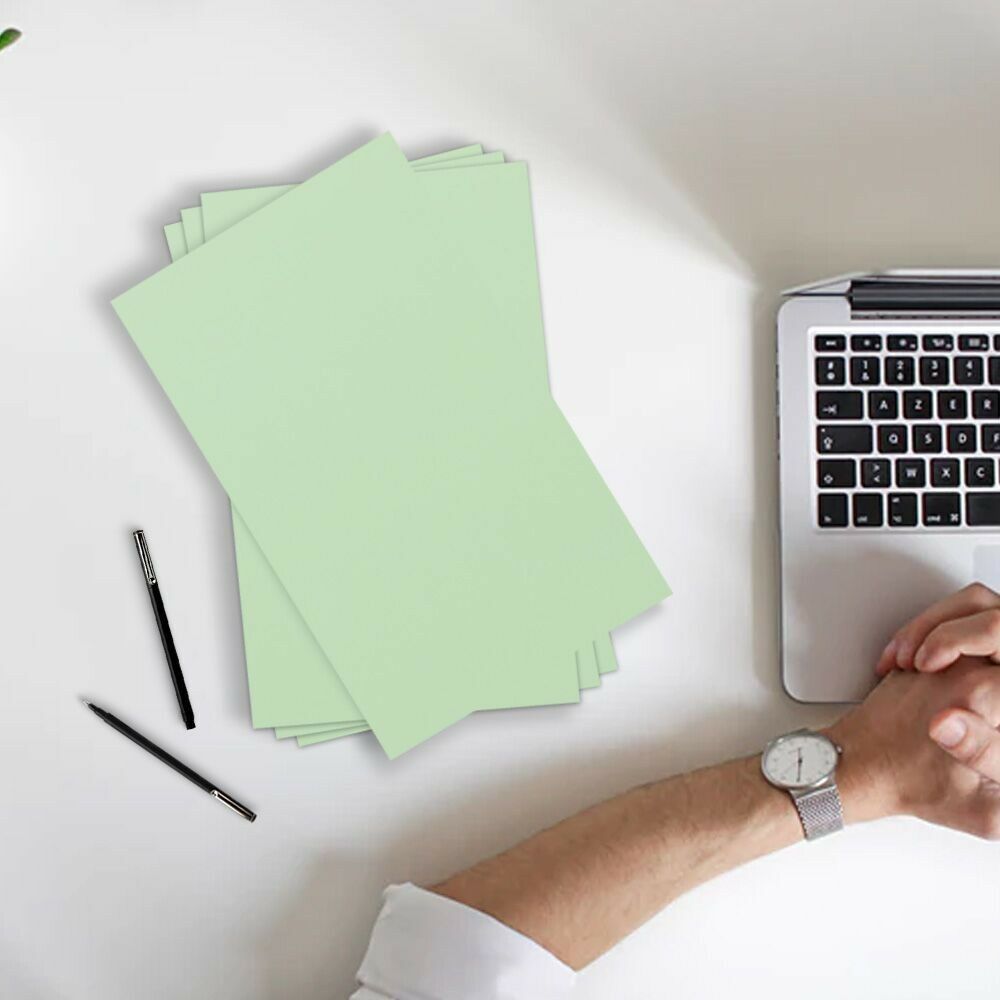 Green Vellum 110lb 11 x 17 Cardstock