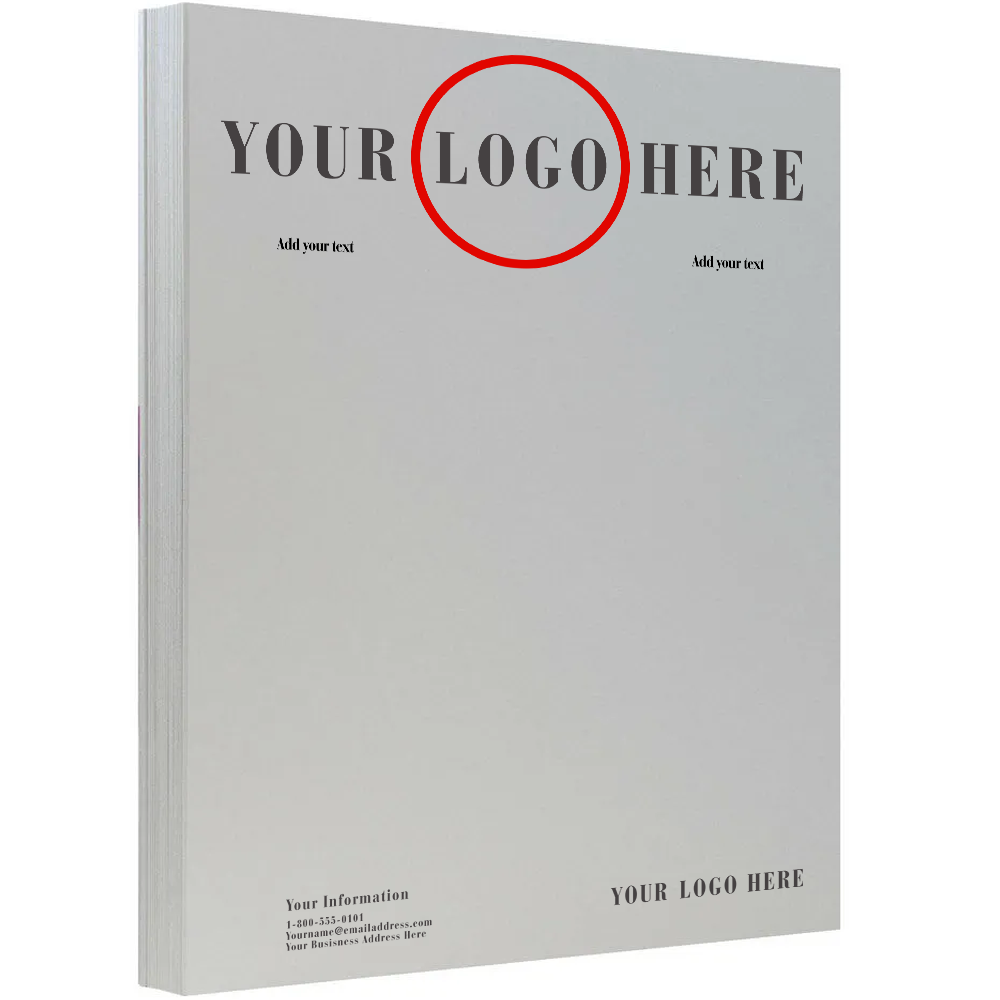 Gray 110lb 8 1/2 x 11 Cardstock