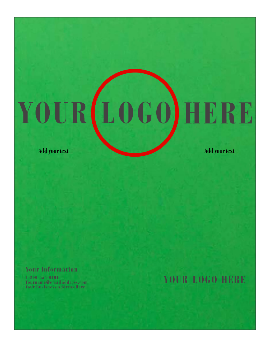 Green Vellum 65lb 8 1/2 x 11 Cardstock