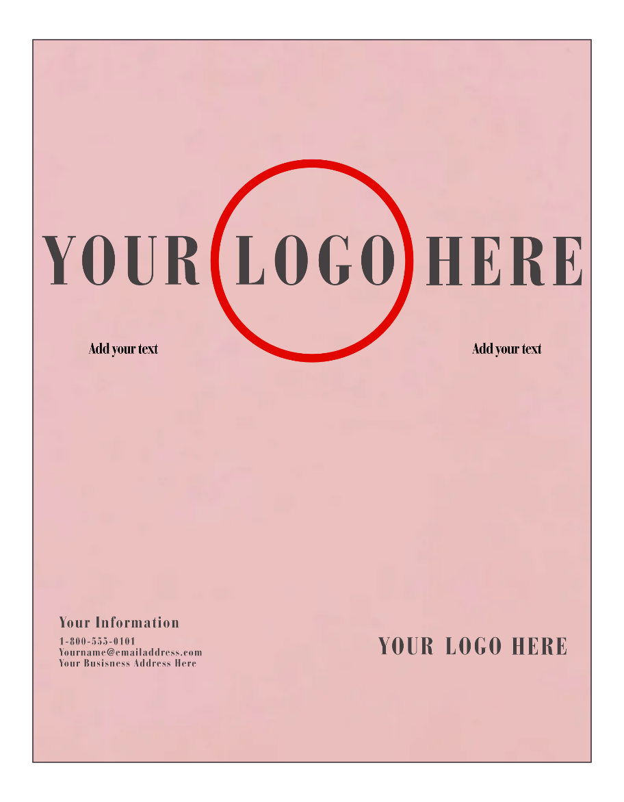 Pink Vellum 65lb 8 1/2 x 11 Cardstock