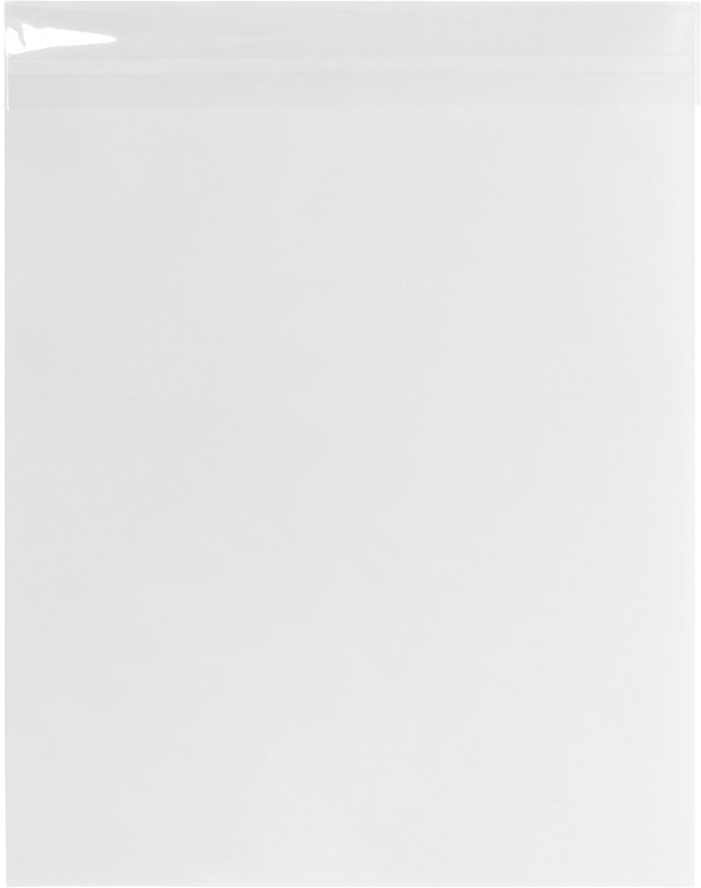 Clear 1.6mil 17 7/16 x 22 1/4 Cello Envelopes with Peel & Seal